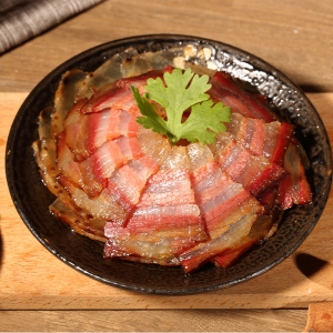 鄂野珍品土家五花臘肉500克